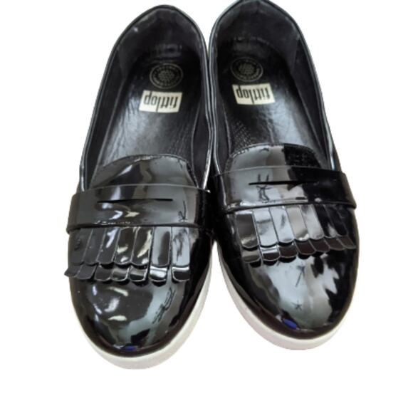 Fitflop Fringey Slip-on Sneaker SZ 8 - Picture 1 of 9